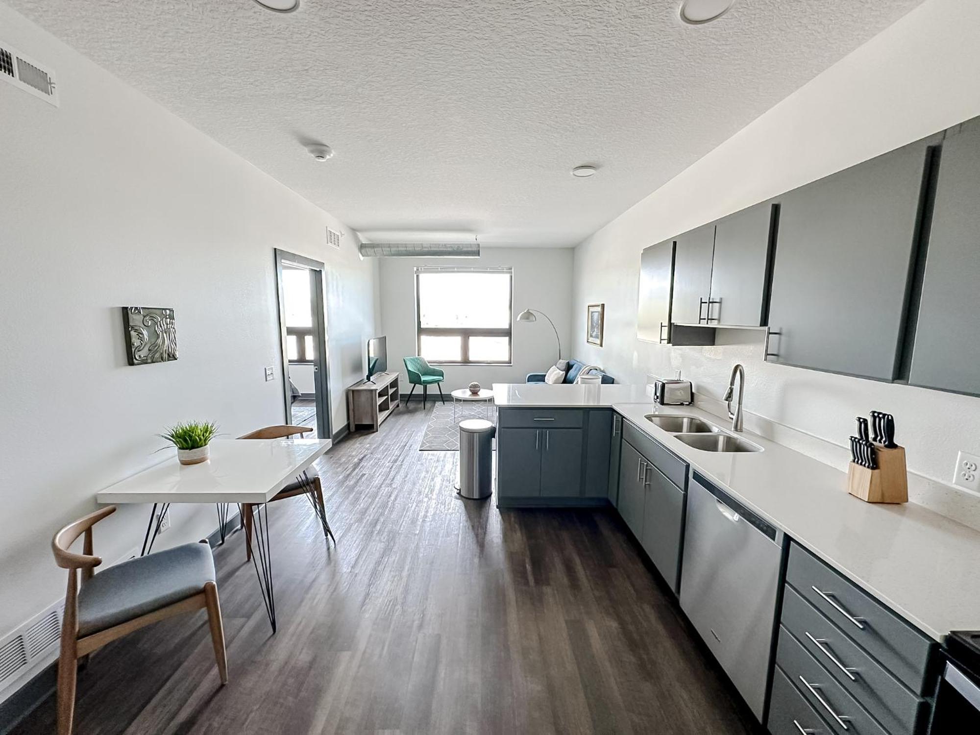 Sleepover 1Bd 1Ba Des Moines Apartments Buitenkant foto